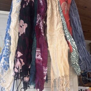 Elegant Multicolor Scarves Collection